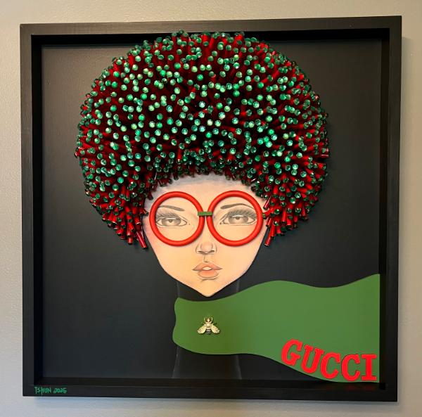 Haute Couture Celebration (24.5 x 24.5 inches) $1695