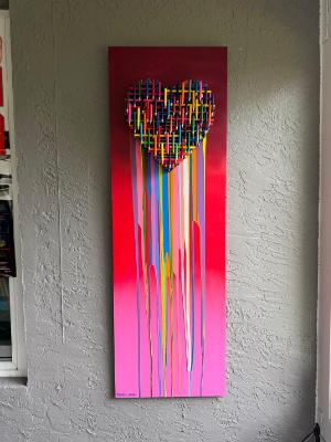 Colour of Love 2 (16x48 inches) $495 Colour of Love 2 (16x48 inches) $495