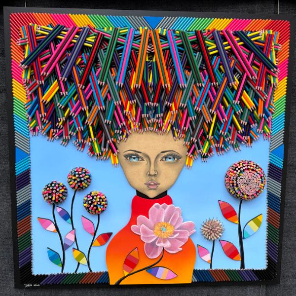 The Garden (36w x 36t x 3d inches) $2800